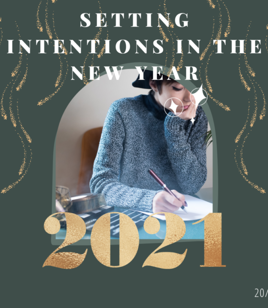 Setting Positive Intentions for the New Year